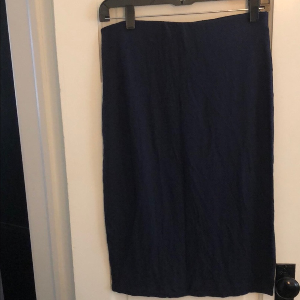 Navy blue skirt by Metaphor